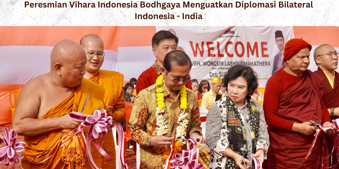 peresmian vihara indonesia bodhgaya (1)
